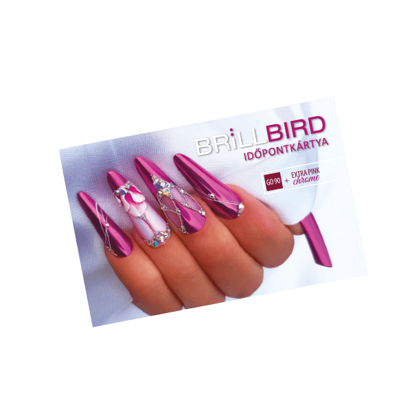 BB Időpontkártya - Extra pink 2019/7  