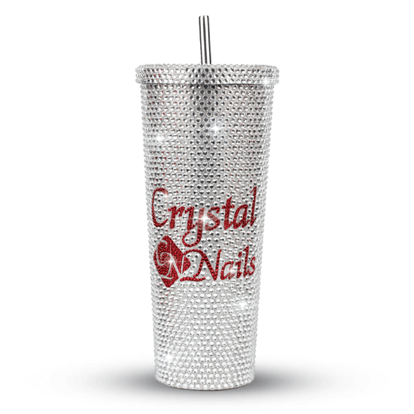 CN Strasszköves pohár - ezüst