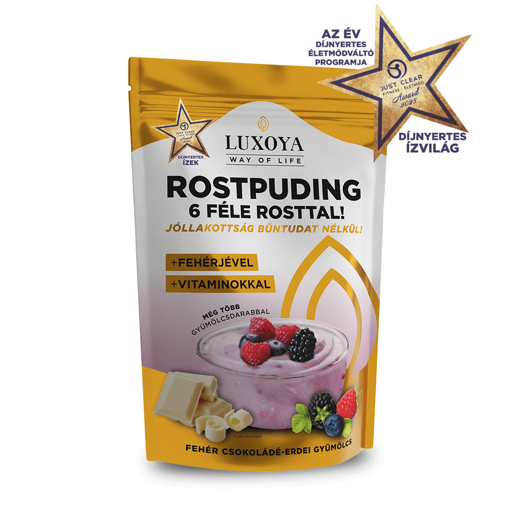 Rostpuding 6 féle rosttal - Fehér csokoládé-Erdei gyümölcs 300g