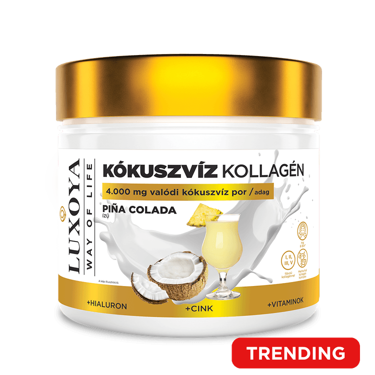 Kókuszvíz Kollagén 300g - Pina Colada ízű