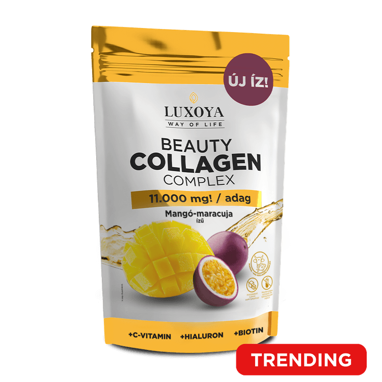 BEAUTY COLLAGEN COMPLEX 11.000 mg ÍZLETES KOLLAGÉN ITALPOR 300 g - Mangó-maracuja ízű