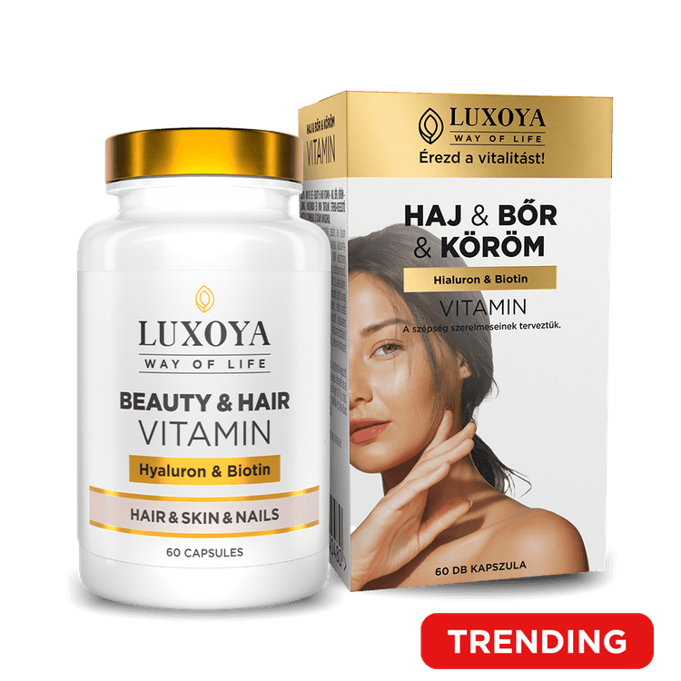 BEAUTY & HAIR VITAMIN - HAJ & BŐR & KÖRÖM VITAMIN 60 db