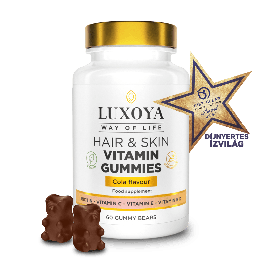 Hair & SKIN VITAMIN GUMMIES - GUMIMACI VITAMIN - 60 db - Kóla ízű