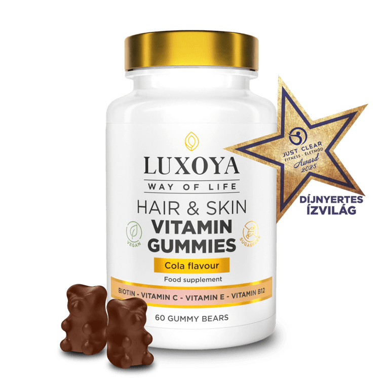 Hair & SKIN VITAMIN GUMMIES - GUMIMACI VITAMIN - 60 db - Kóla ízű