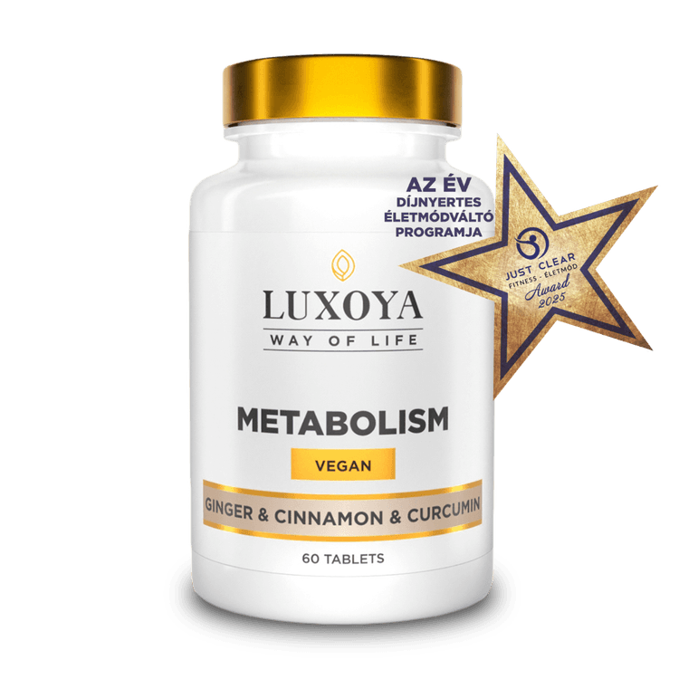 METABOLISM - ÉTREND-KIEGÉSZÍTŐ TABLETTA NÖVÉNYI KIVONATOKKAL, ENZIMEKKEL, ÁSVÁNYI ANYAGOKKAL ÉS BIOTINNAL 60 db