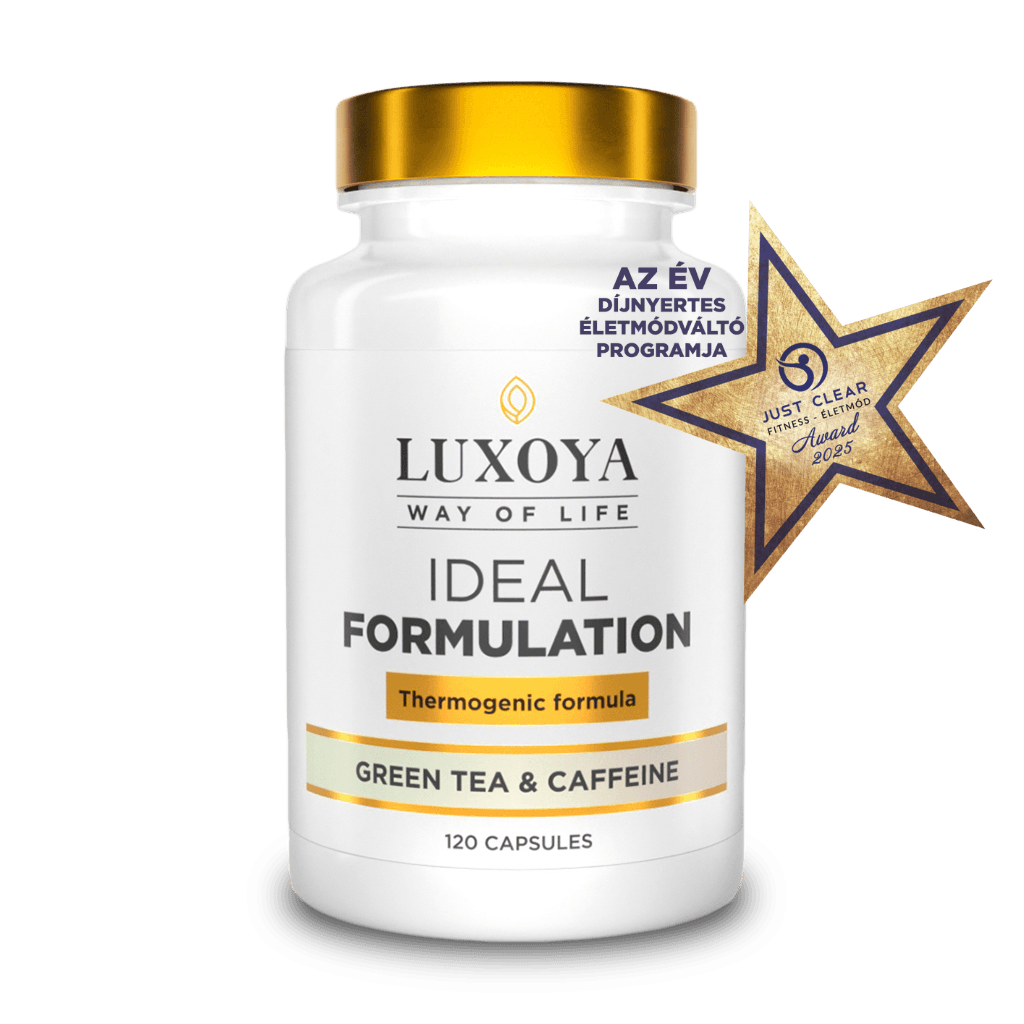 IDEAL FORMULATION - TERMÉSZETES STIMULÁNSOKKAL ÉTREND-KIEGÉSZÍTŐ NÖVÉNYI KIVONATOKKAL, KAPSZAICINNEL, KOFFEINNEL, ÁSVÁNYI ANYAGOKKAL ÉS VITAMINNAL