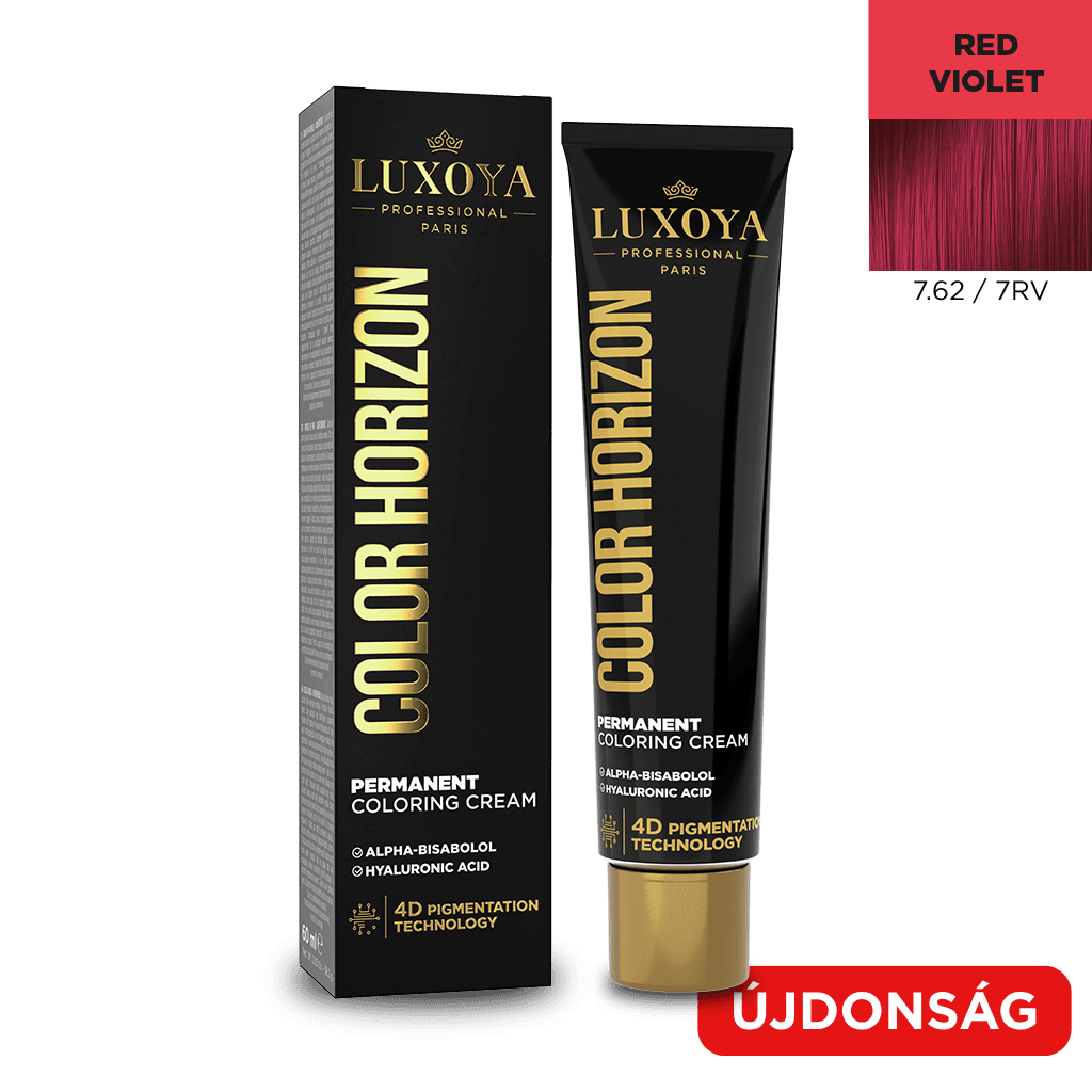 COLOR HORIZON - Ammóniás hajfesték 7.62/7RV - 60ml