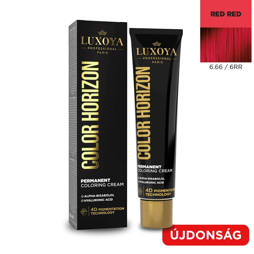 COLOR HORIZON - Ammóniás hajfesték 6.66/6RR 60ml