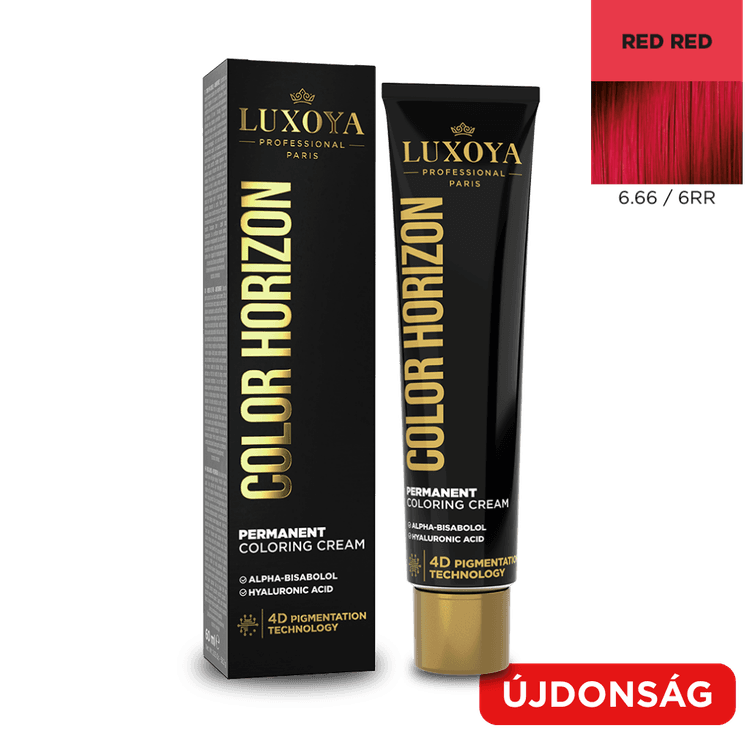 COLOR HORIZON - Ammóniás hajfesték 6.66/6RR 60ml