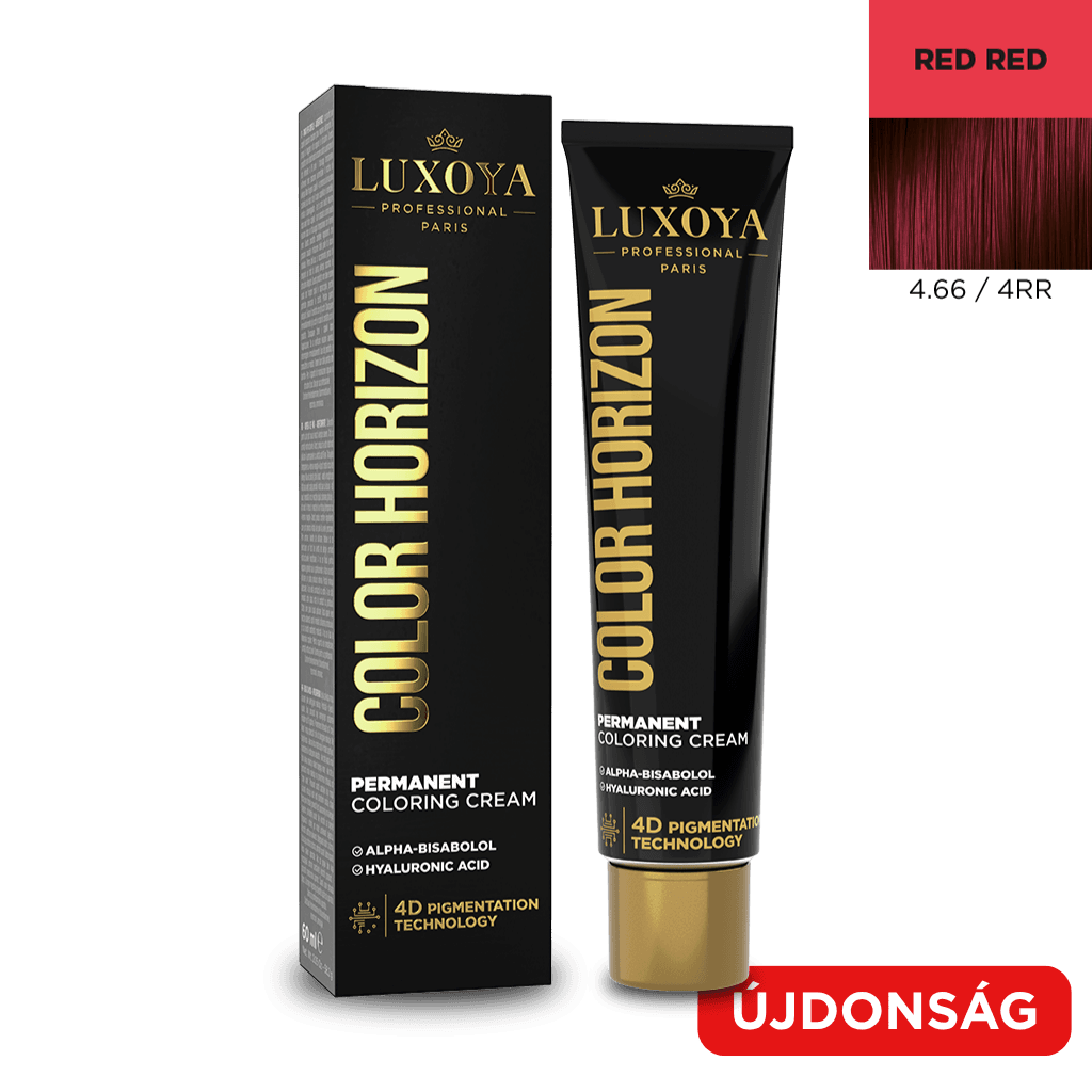 COLOR HORIZON - Ammóniás hajfesték 4.66/4RR 60ml
