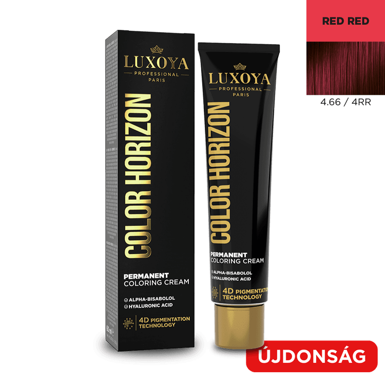 COLOR HORIZON - Ammóniás hajfesték 4.66/4RR 60ml