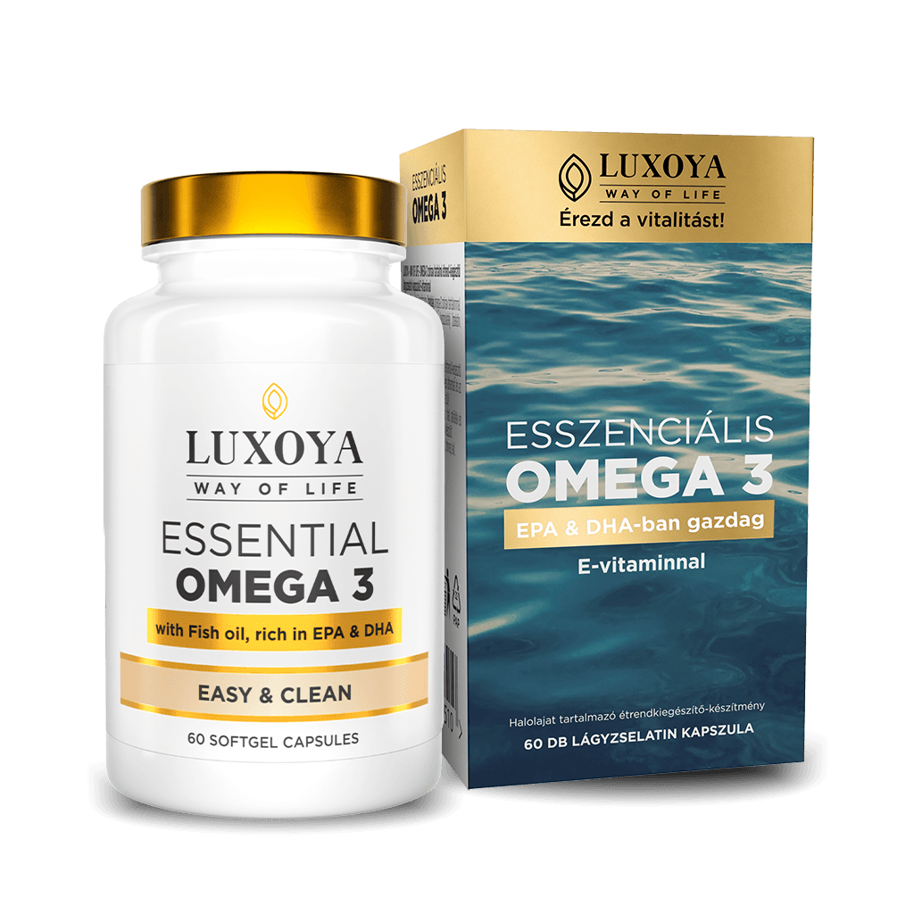 ESSENTIAL OMEGA 3 - EASY & CLEAN  - KÖNNYŰ & TISZTA - 60 db
