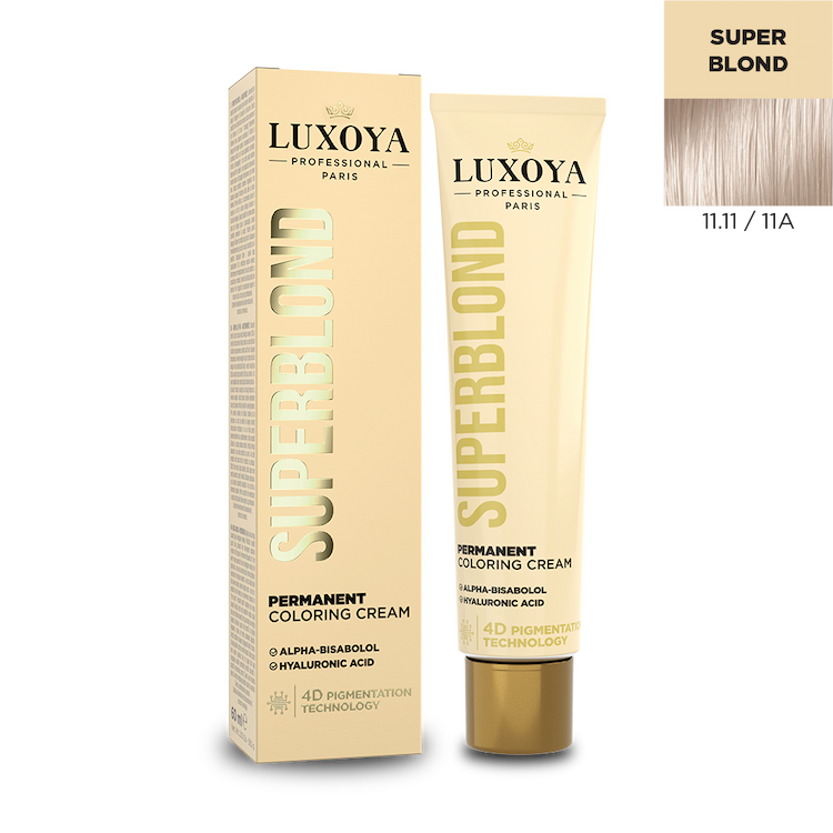 SUPERBLOND - Extra világosító ammóniás hajfesték 11.11/11A 60ml