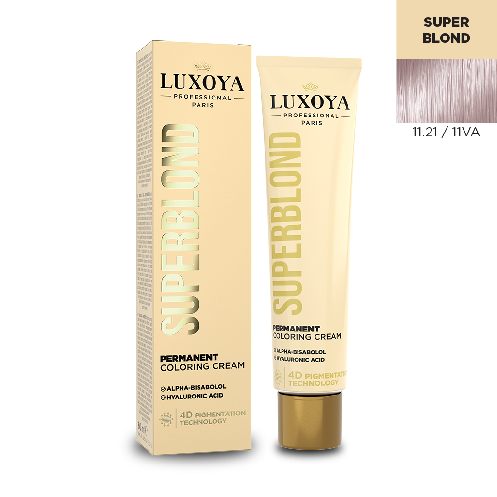 SUPERBLOND - Extra világosító ammóniás hajfesték 11.21/11VA 60ml