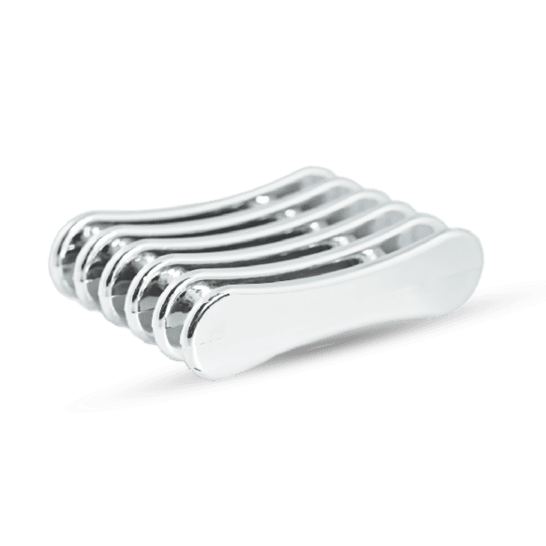 CN Asztali ecsettartó - fekvőrendező - Ezüst