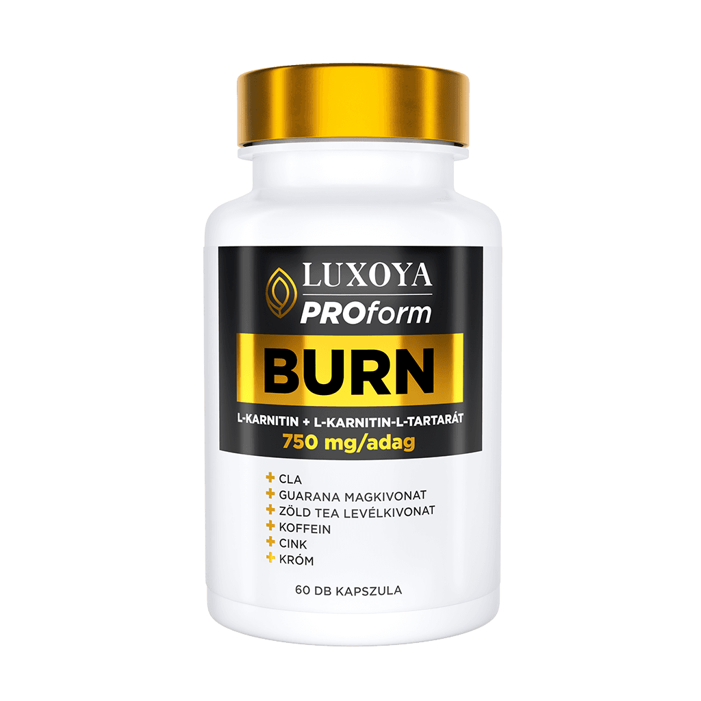 BURN - Étrend-kiegészítő kapszula inulinnal, L-karnitinnel, aminosavakkal és koffeinnel - 60db