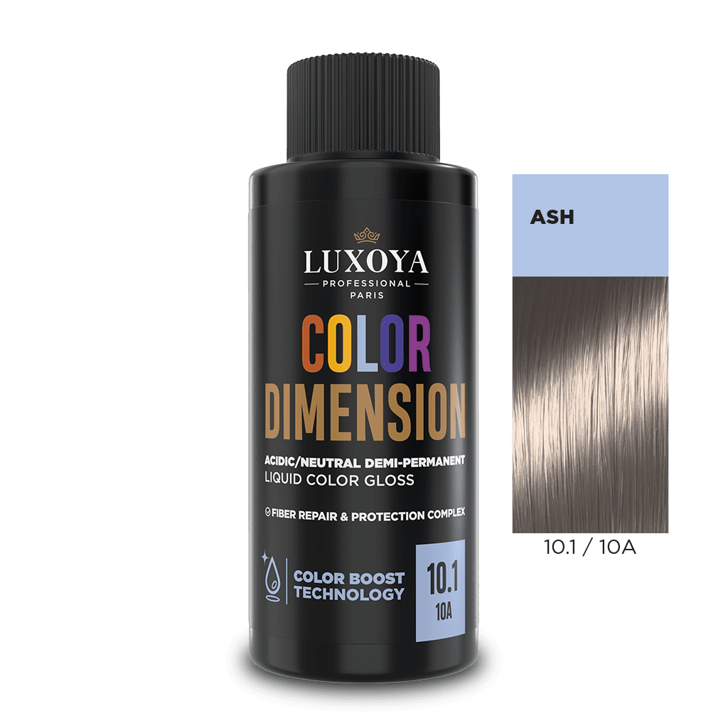 COLOR DIMENSION - Ápoló és ragyogást fokozó hajszínező 10.1/10A - 60ml