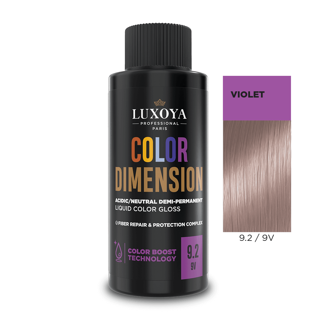 COLOR DIMENSION - Ápoló és ragyogást fokozó hajszínező 9.2/9V - 60ml