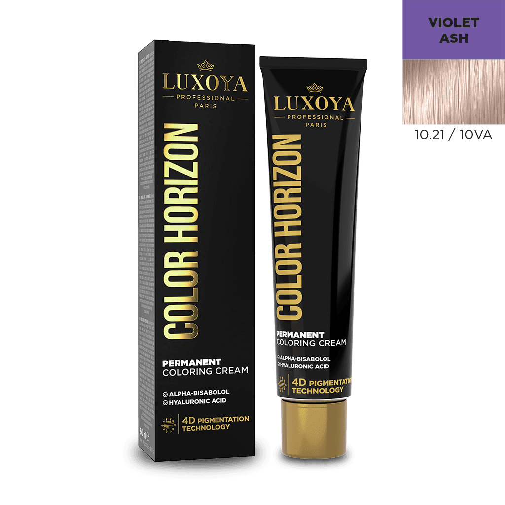 COLOR HORIZON - Ammóniás hajfesték 10.21/10VA 60ml