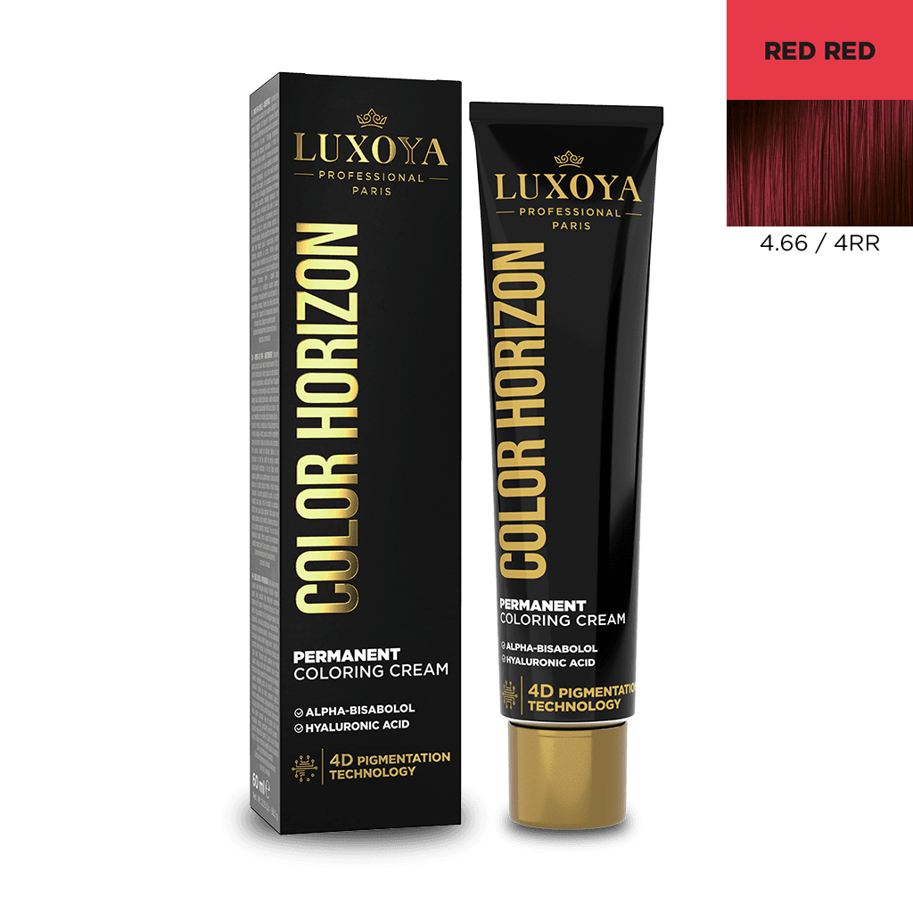 COLOR HORIZON - Ammóniás hajfesték 4.66/4RR 60ml
