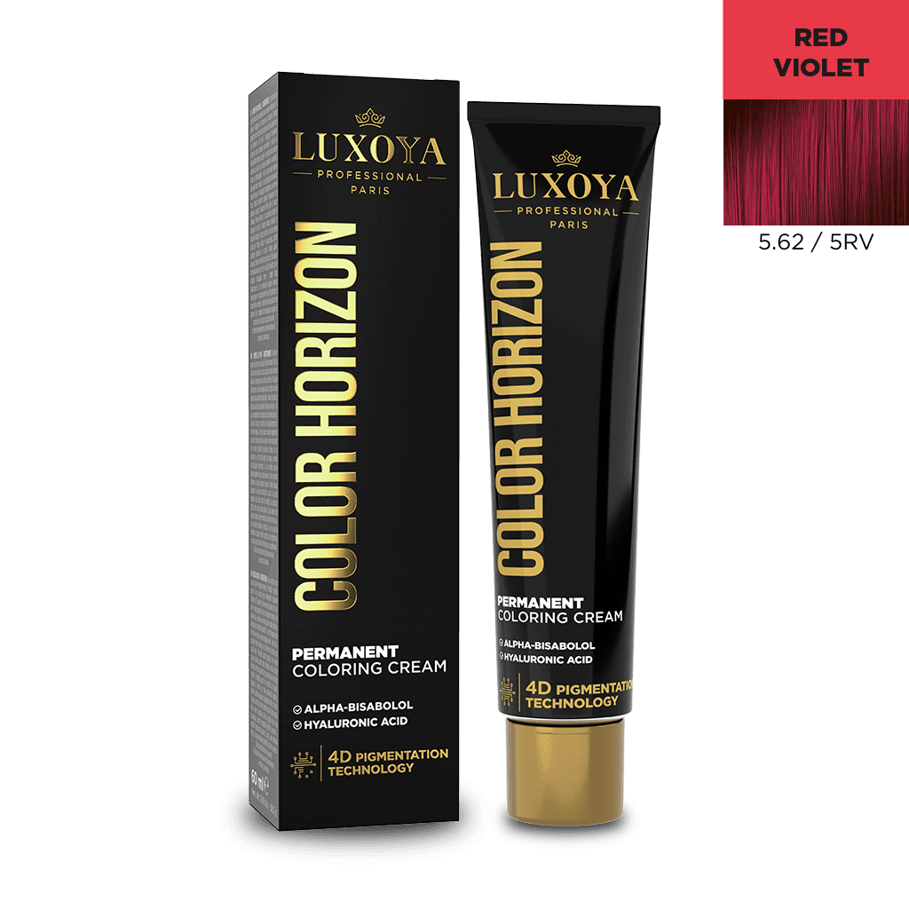 COLOR HORIZON - Ammóniás hajfesték 5.62/5RV 60ml