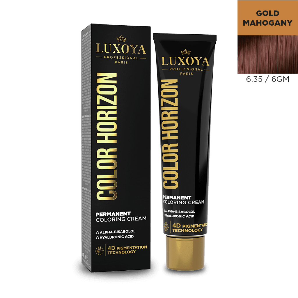 COLOR HORIZON - Ammóniás hajfesték 6.35/6GM 60ml