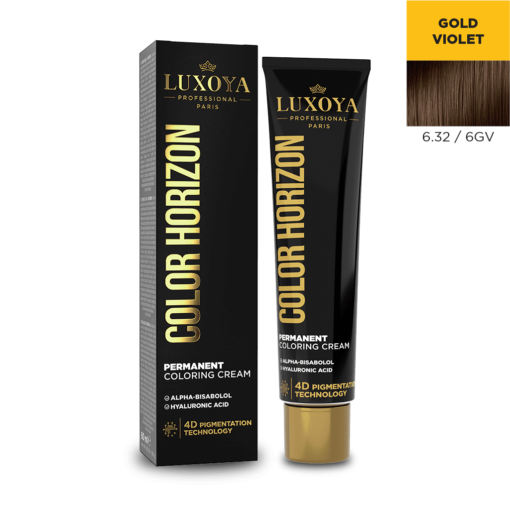 COLOR HORIZON - Ammóniás hajfesték 6.32/6GV 60ml