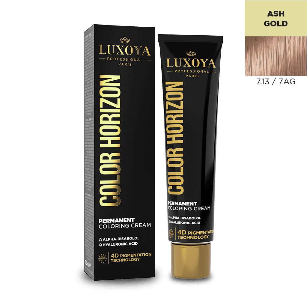 COLOR HORIZON - Ammóniás hajfesték 7.13/7AG 60ml