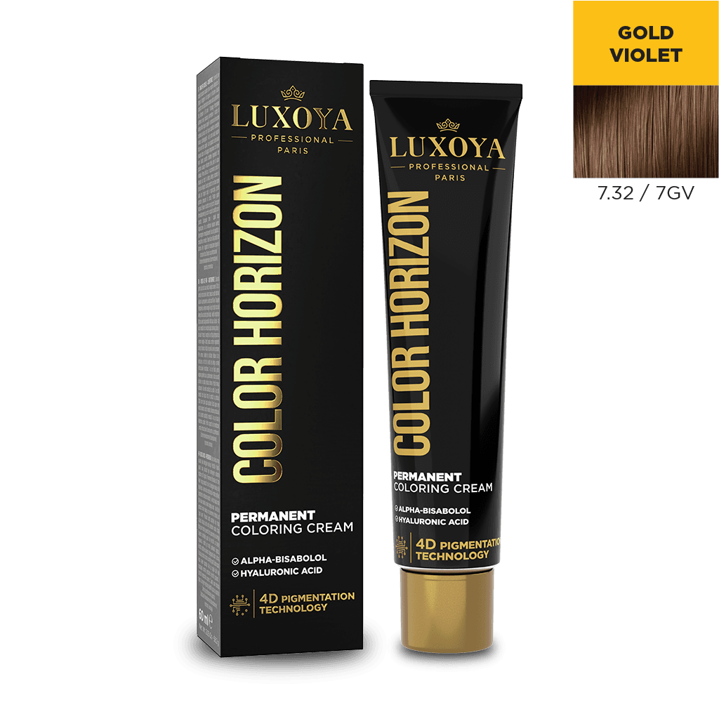 COLOR HORIZON - Ammóniás hajfesték 7.32/7GV 60ml