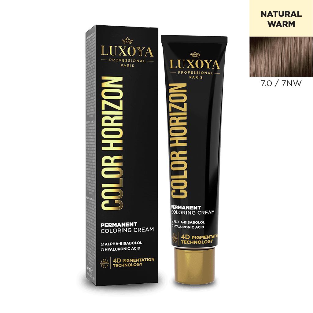 COLOR HORIZON - Ammóniás hajfesték 7.0/7NW 60ml