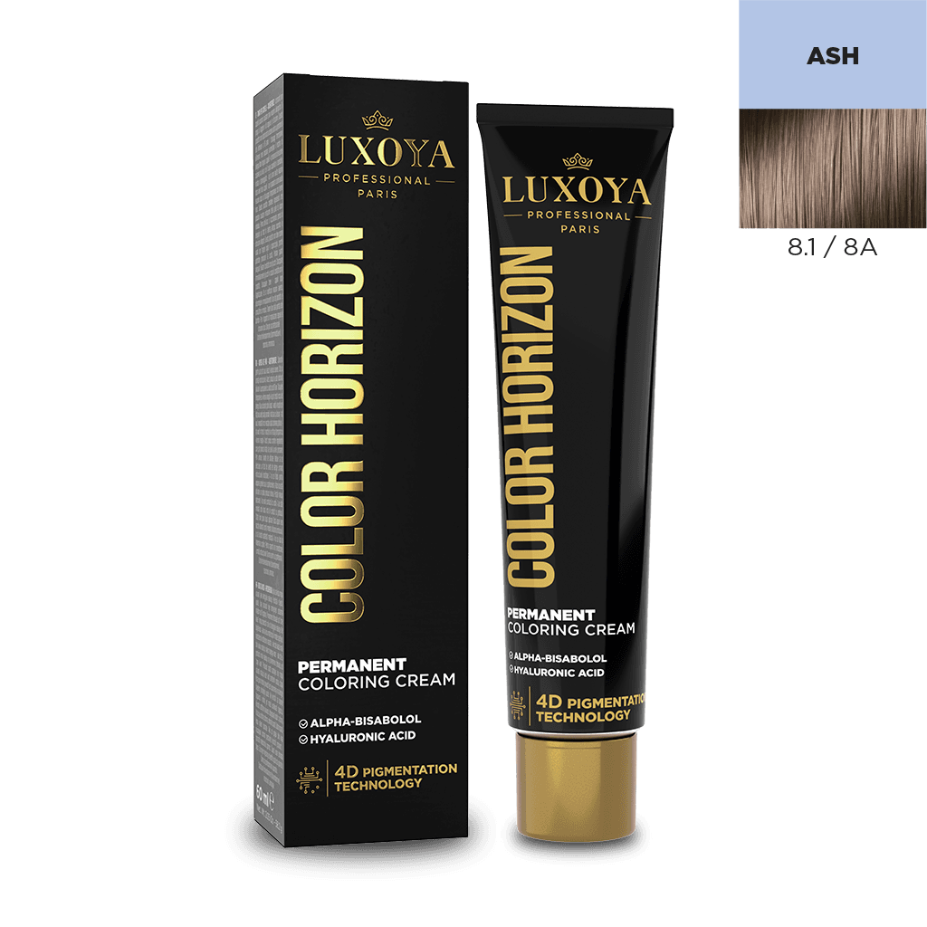 COLOR HORIZON - Ammóniás hajfesték 8.1/8A 60ml