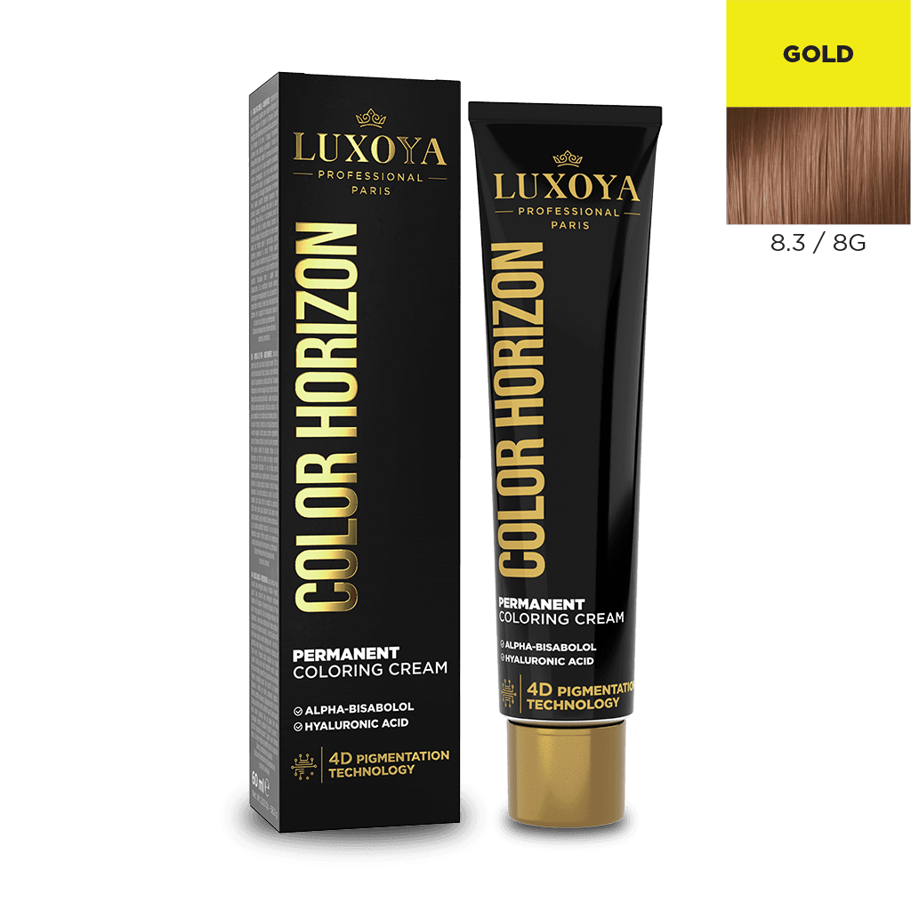 COLOR HORIZON - Ammóniás hajfesték 8.3/8G 60ml