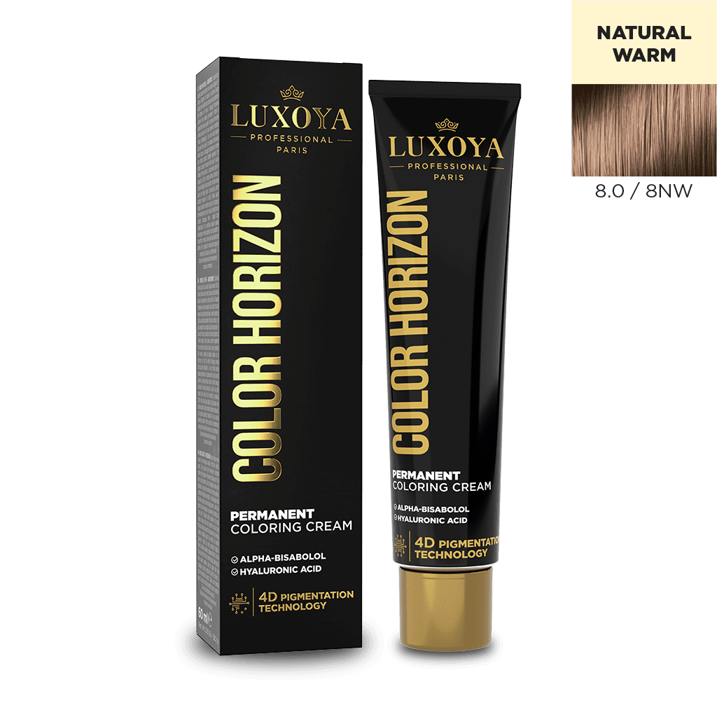 COLOR HORIZON - Ammóniás hajfesték 8.0/8NW 60ml