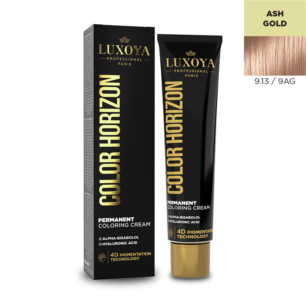 COLOR HORIZON - Ammóniás hajfesték 9.13/9AG 60ml