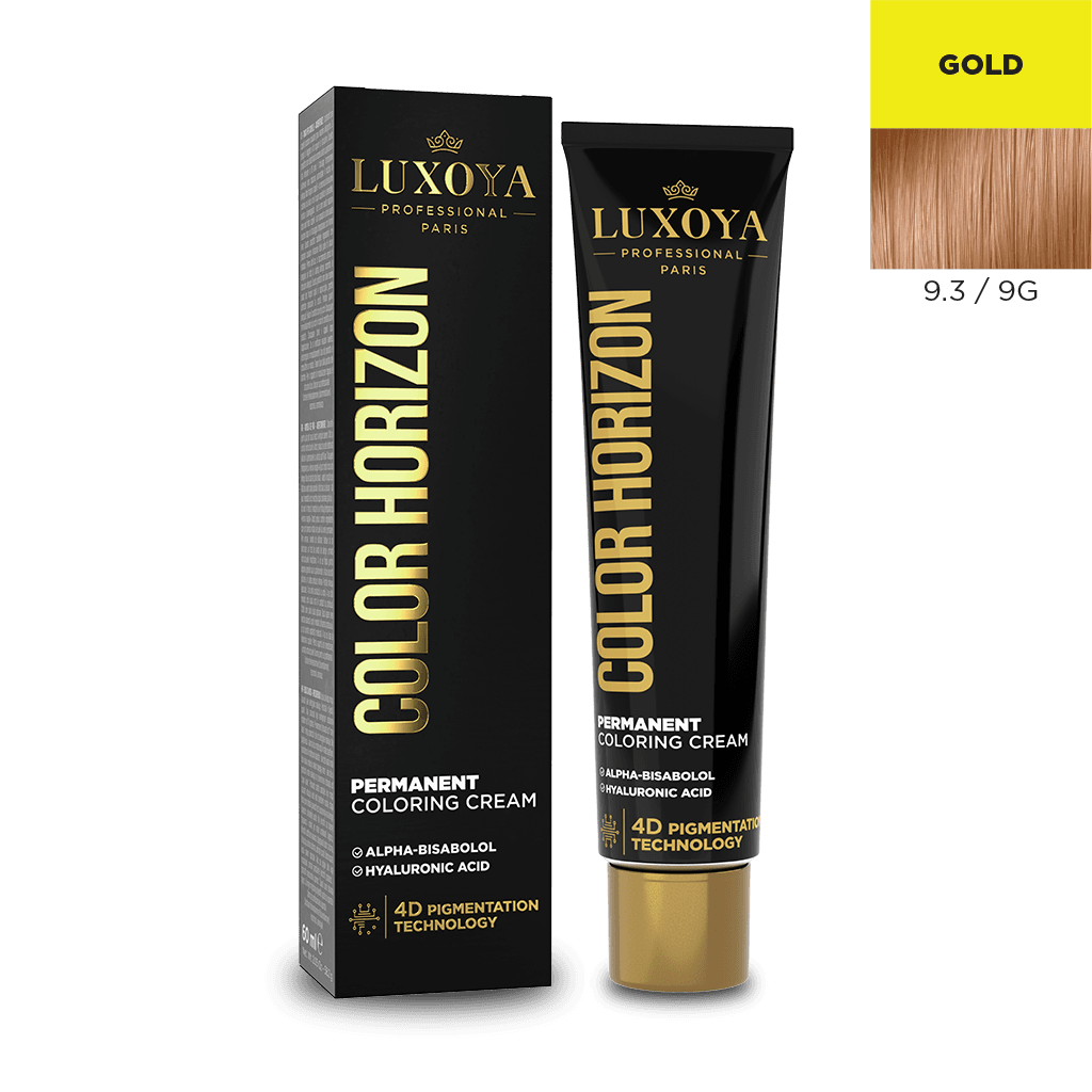 COLOR HORIZON - Ammóniás hajfesték 9.3/9G 60ml