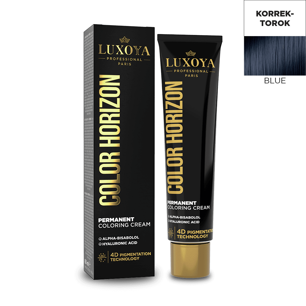 COLOR HORIZON BLUE - Kék Ammóniás hajfesték 60ml