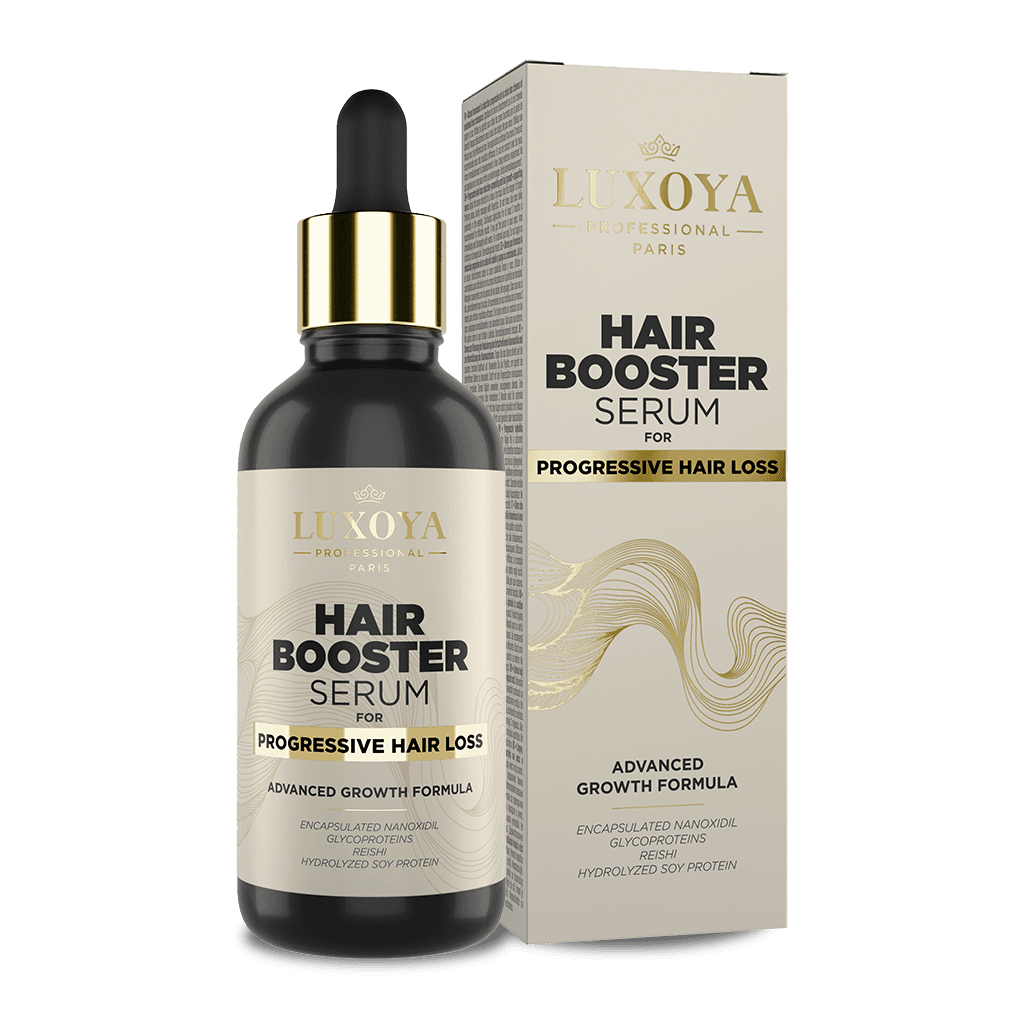 HAIR BOOSTER SERUM – FOR PROGRESSIVE HAIR LOSS - PROGRESSZÍV* HAJHULLÁS CSÖKKENÉST ÉS HAJNÖVEKEDÉST ELŐSEGÍTŐ SZÉRUM - 90ml