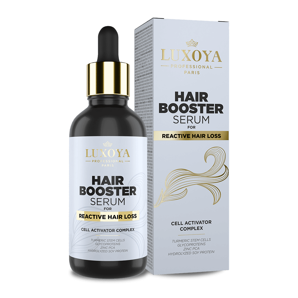 HAIR BOOSTER SERUM – FOR REACTIVE HAIR LOSS - REAKTÍV* HAJHULLÁS CSÖKKENÉST ÉS HAJNÖVEKEDÉST ELŐSEGÍTŐ SZÉRUM - 90ml