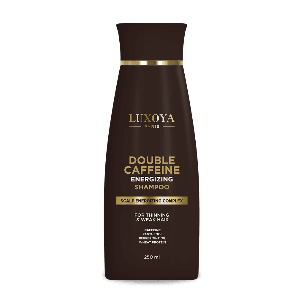 DOUBLE CAFFEINE ENERGIZING SHAMPOO – DUPLA KOFFEINES ENERGIZÁLÓ HAJNÖVEKEDÉST TÁMOGATÓ SAMPON - RITKULÓ ÉS GYENGE HAJRA - 250ml