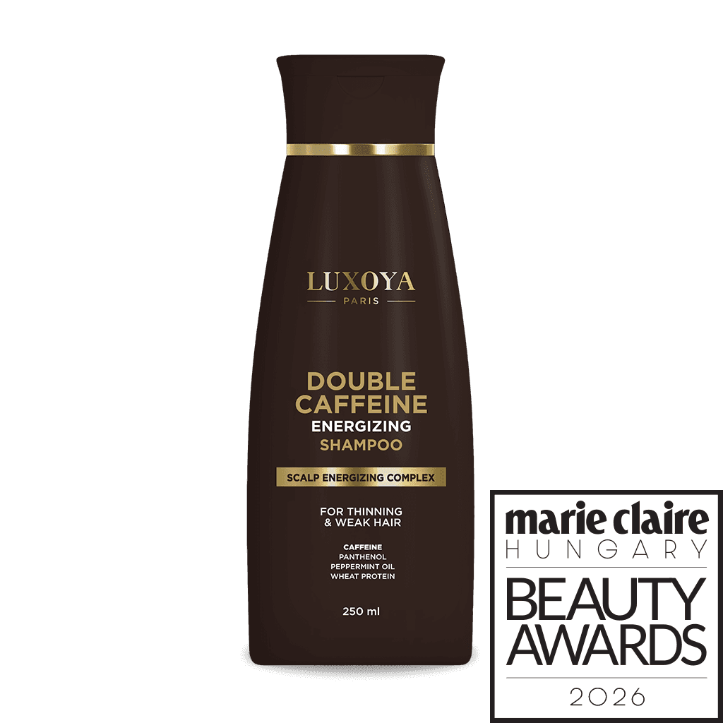 DOUBLE CAFFEINE ENERGIZING SHAMPOO – DUPLA KOFFEINES ENERGIZÁLÓ HAJNÖVEKEDÉST TÁMOGATÓ SAMPON - RITKULÓ ÉS GYENGE HAJRA - 250ml