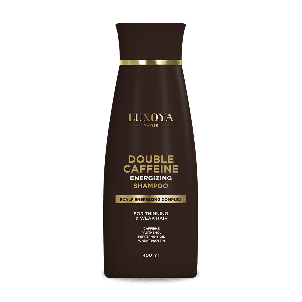 DOUBLE CAFFEINE ENERGIZING SHAMPOO – DUPLA KOFFEINES ENERGIZÁLÓ HAJNÖVEKEDÉST TÁMOGATÓ SAMPON - RITKULÓ ÉS GYENGE HAJRA - 400ml