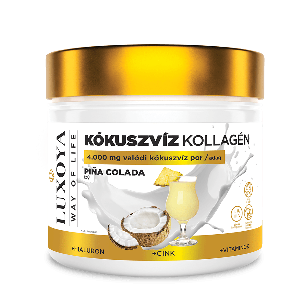 Kókuszvíz Kollagén 300g - Pina Colada ízű