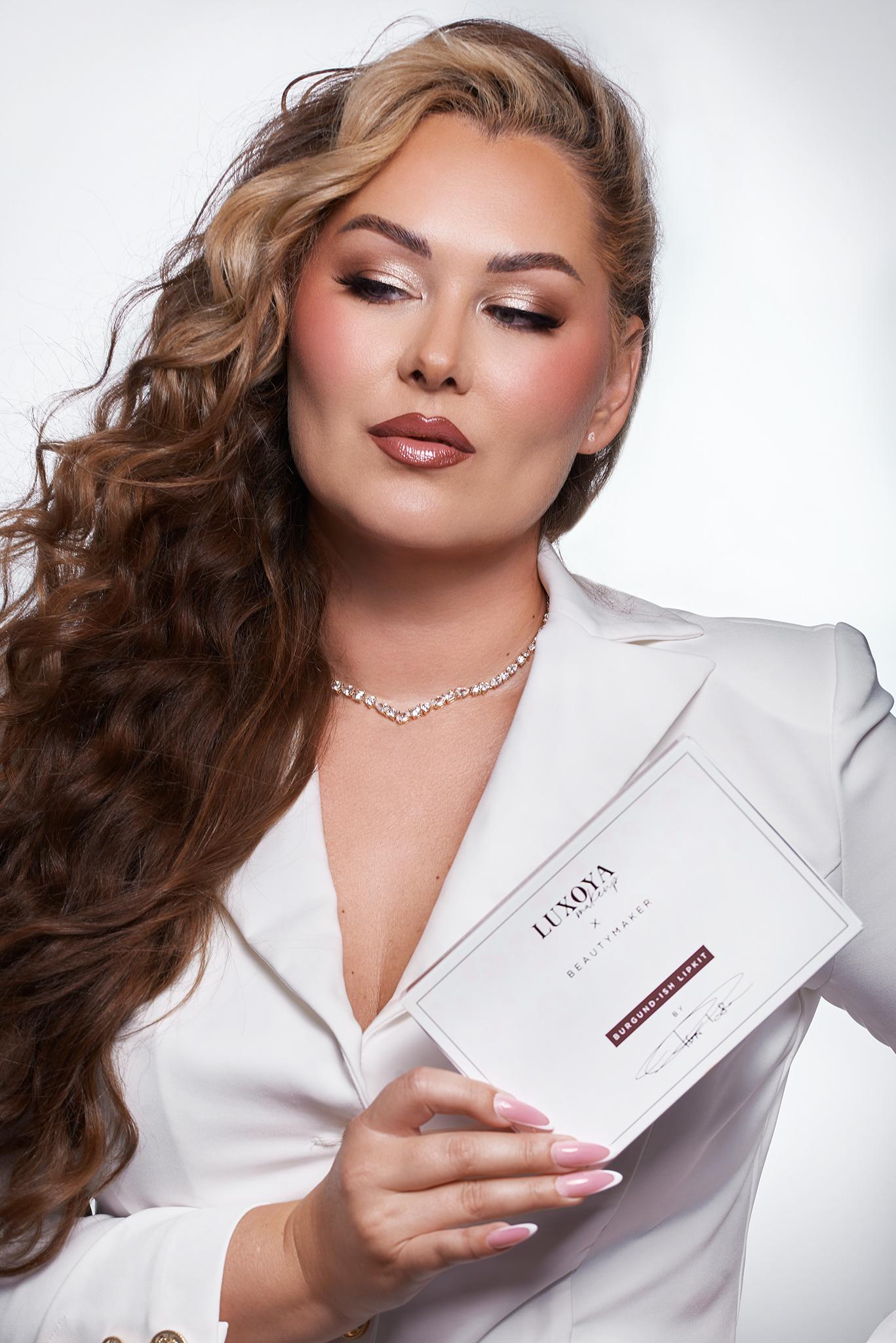 Luxoya x Beauty Maker LipKit | BURGUND-ish