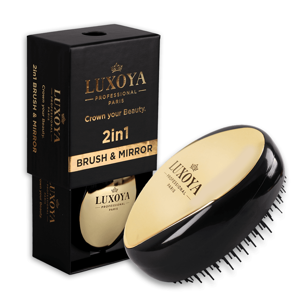 2 in 1 BRUSH & MIRROR - Tükrös hajkefe