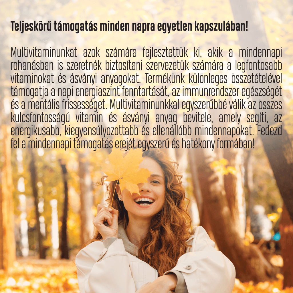 DAILY MULTIVITAMIN - 24 AKTÍV HATÓANYAGGAL 60db