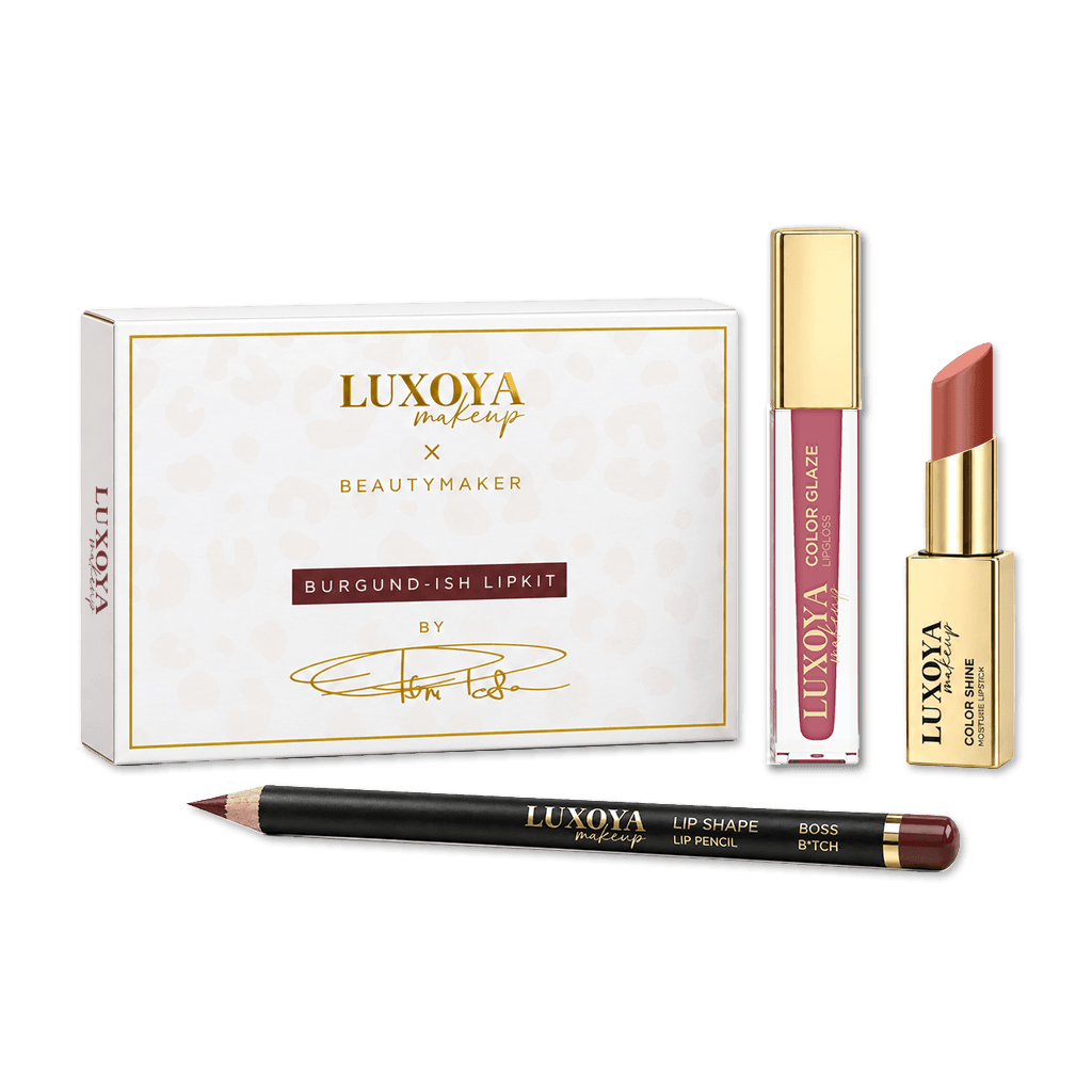 Luxoya x Beauty Maker LipKit | BURGUND-ish