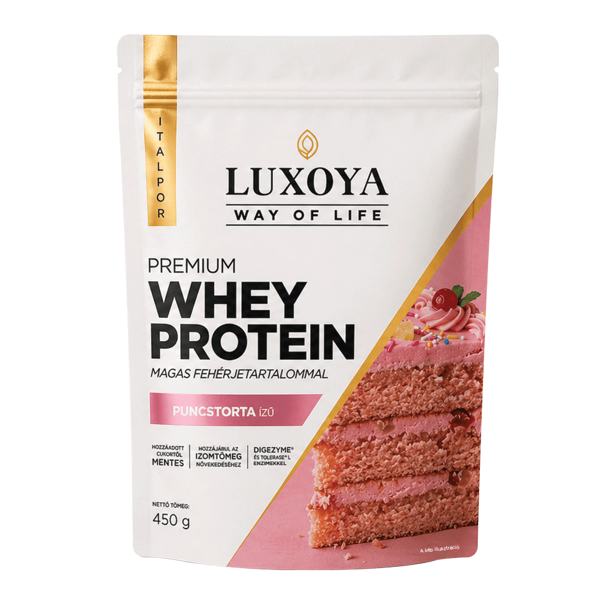 Premium Whey Protein – Puncstorta (450 g)