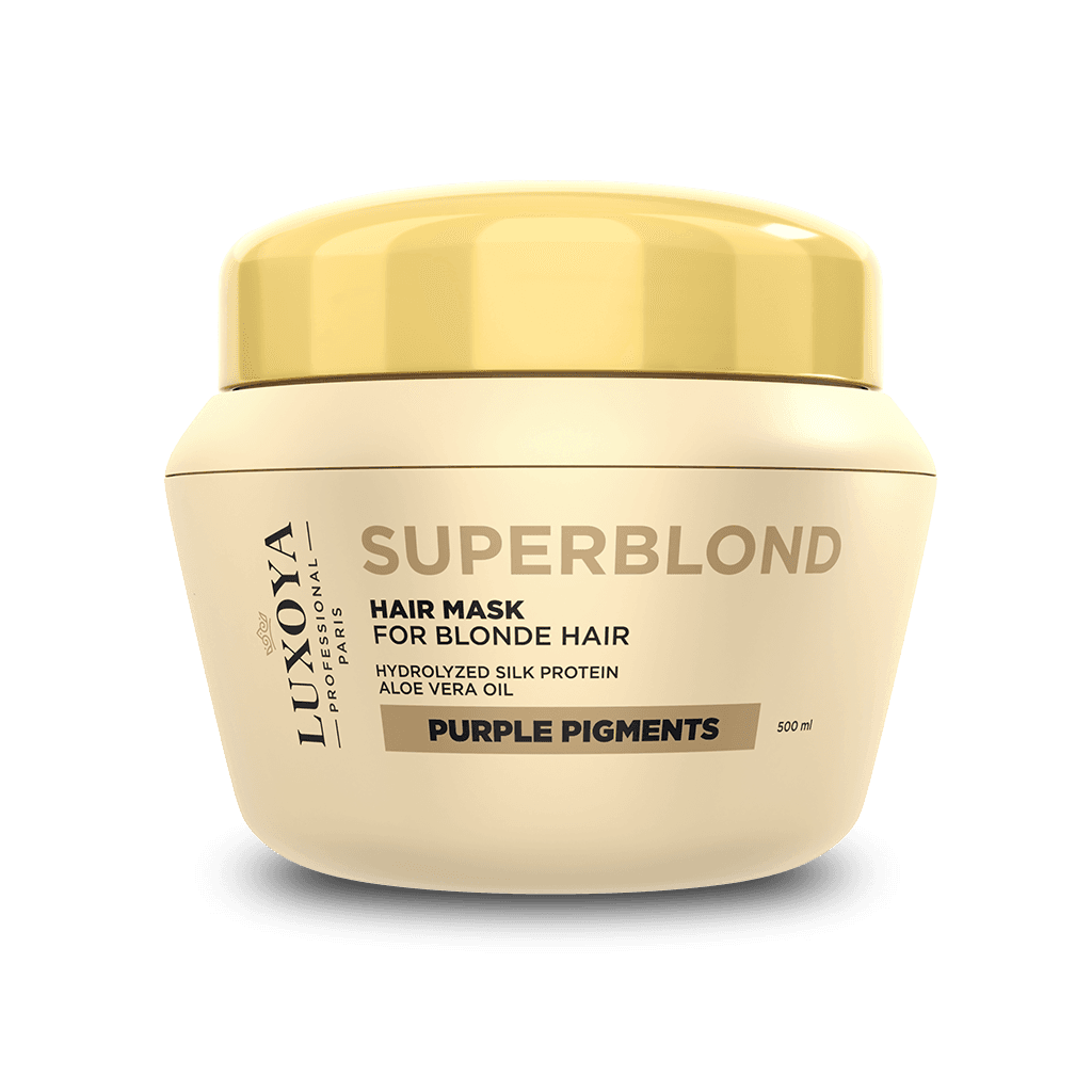 SUPERBLOND - Hajmaszk 500ml - Szőkített hajra