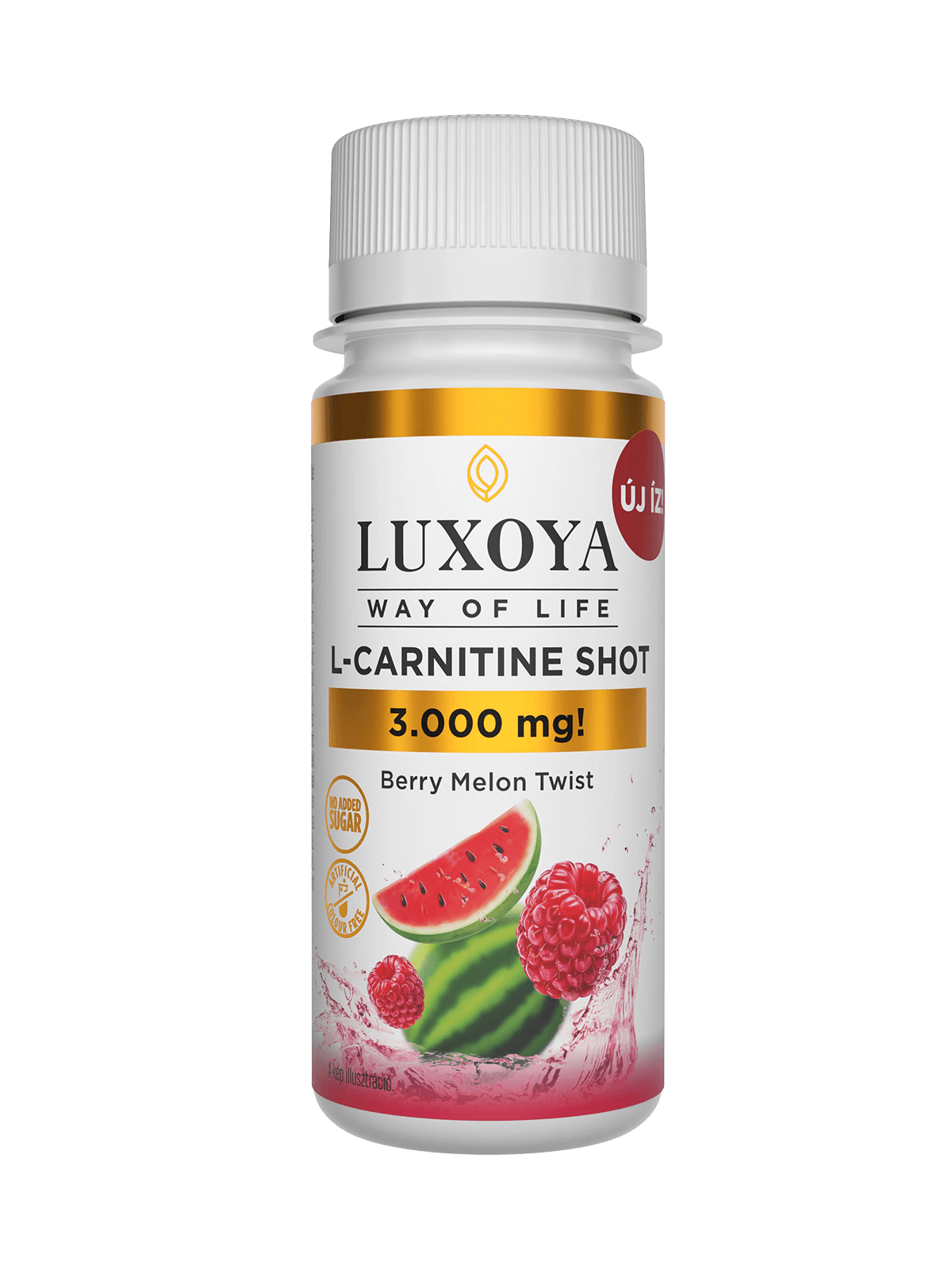 L-CARNITINE SHOT 3.000 mg FOLYÉKONY L-KARNITIN 60 ml - Görögdinnye-málna ízű