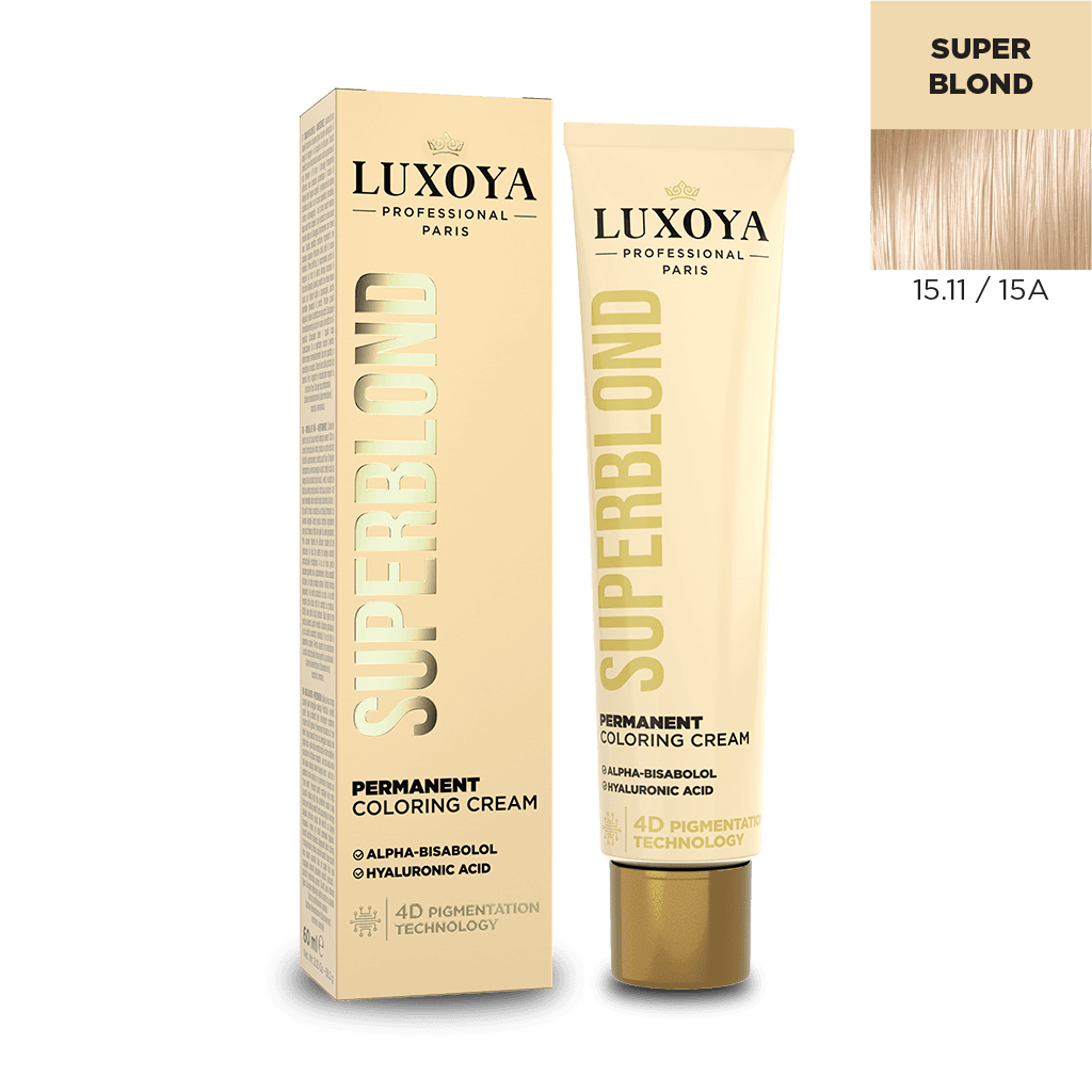 SUPERBLOND - Extra világosító ammóniás hajfesték 15.11/15A 60ml